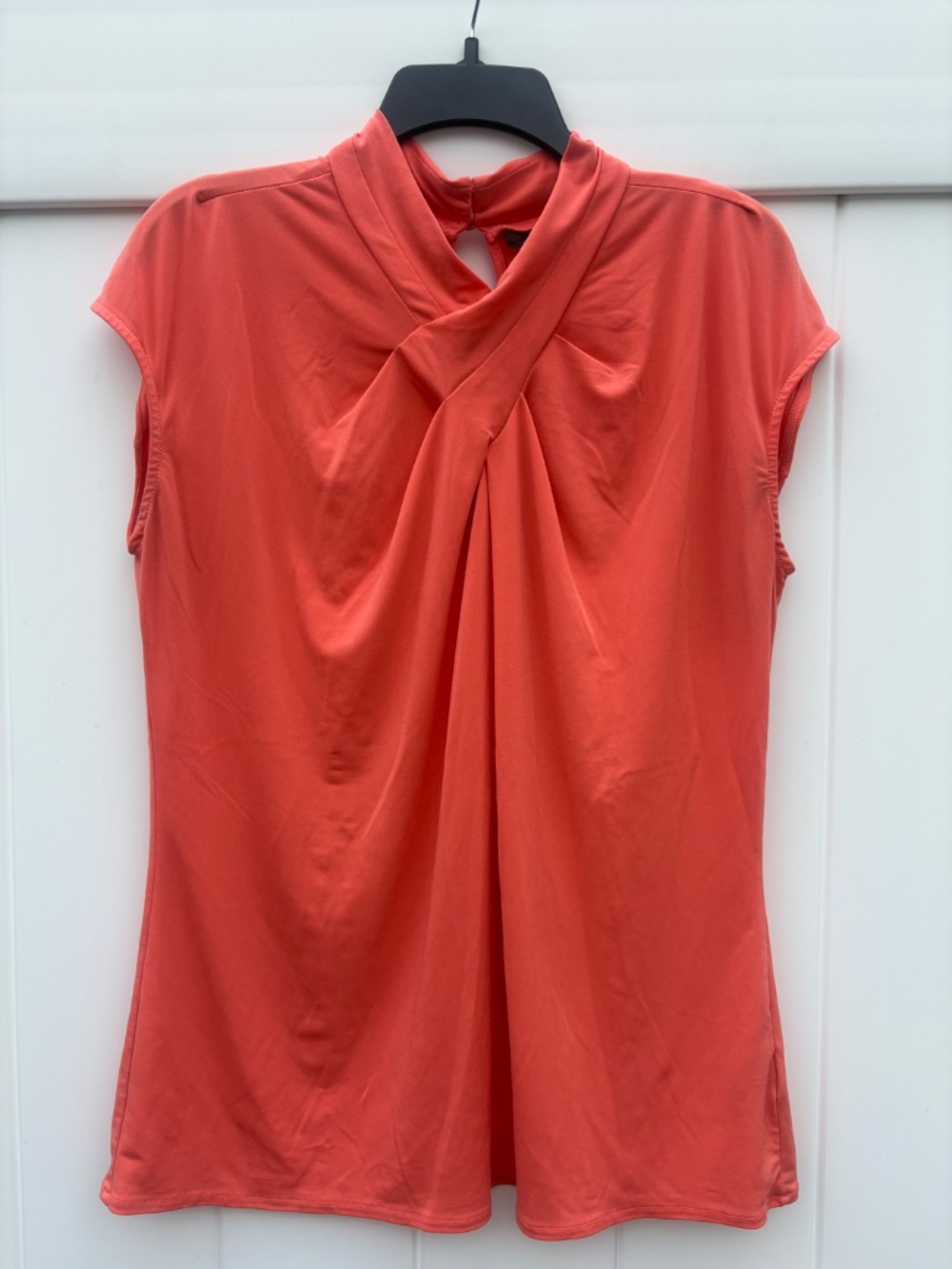 Worthington XL Coral Sleeveless Twist Neck Blouse - Picture 3 of 6